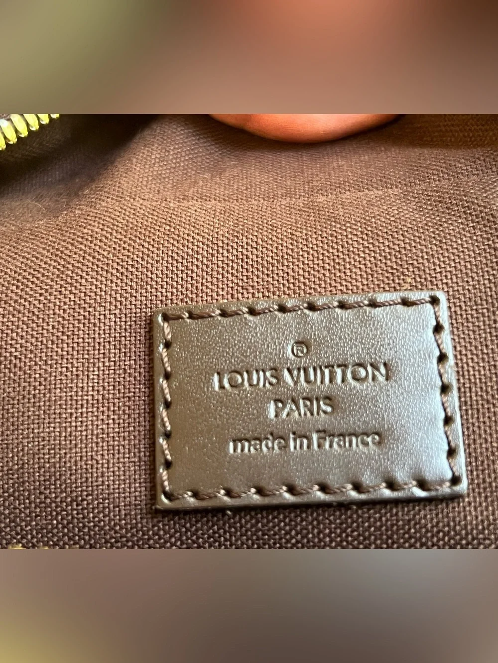 Louis Vuitton Brown Damier Travel Icare Laptop Bag with Shoulder Strap